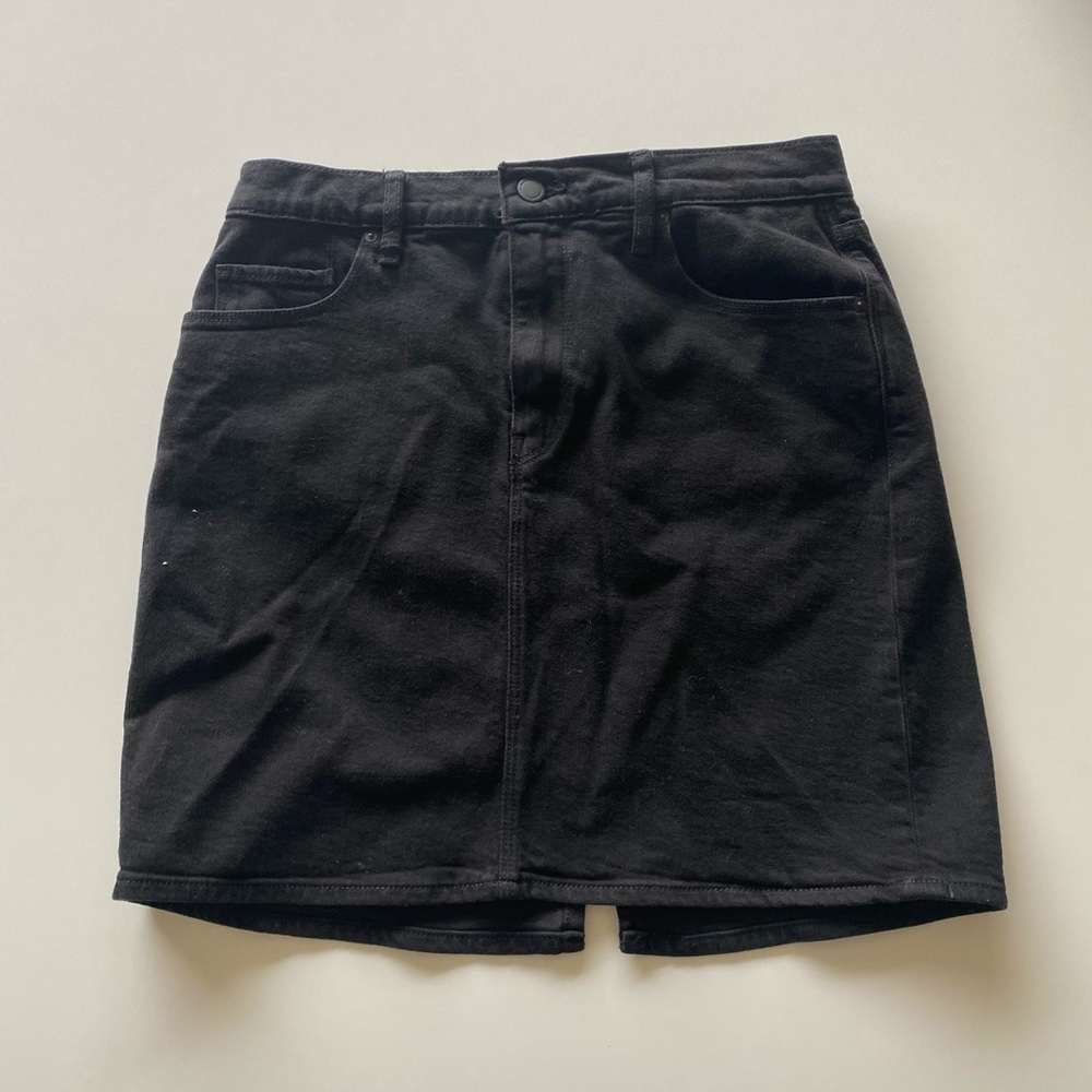 Hudson Jeans Lulu Black Mini Skirt | size 28